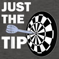 Just The Tip Please Darts Dart Player Team League Gift Vector Backpack