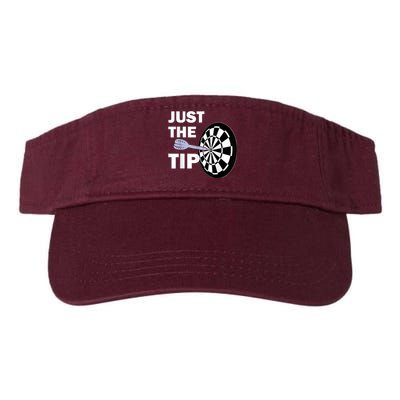 Just The Tip Please Darts Dart Player Team League Gift Valucap Bio-Washed Visor