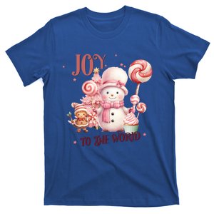 Joy To The World Snowflakes Christmas Xmas Holiday Gift T-Shirt