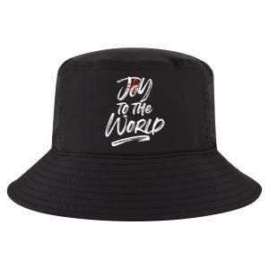 Joy To The World Holiday Design Gift Christmas Gift Cool Comfort Performance Bucket Hat