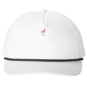 Joy To The World Holiday Design Gift Christmas Gift Snapback Five-Panel Rope Hat