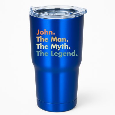 John The The Myth The Legend Dad Grandpa Gift Tumbler