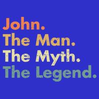 John The The Myth The Legend Dad Grandpa Gift Zip Tote Bag