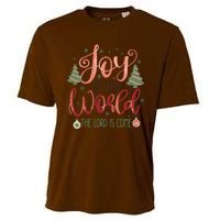 Joy To The World The Lord Is Come Christian Retro Christmas Religious Cooling Performance Crew T-Shirt