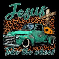Jesus Take The Wheel Inspirational Quotes For Christian Cooling Performance Crew T-Shirt