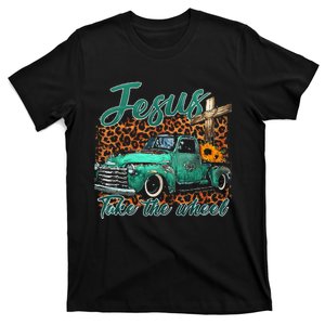 Jesus Take The Wheel Inspirational Quotes For Christian T-Shirt