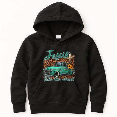 Jesus Take The Wheel Inspirational Quotes For Christian Kids Hoodie