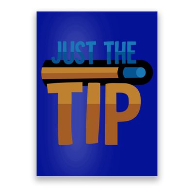 Just The Tip I Pool Billiard Snooker Gift Poster