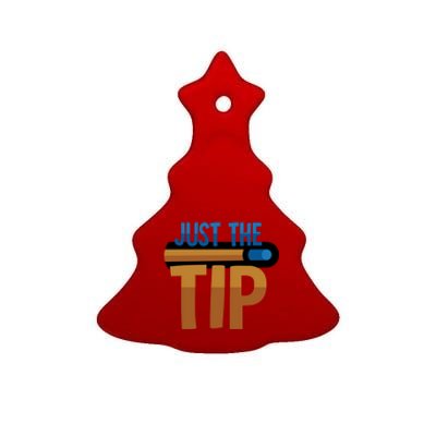 Just The Tip I Pool Billiard Snooker Gift Ceramic Tree Ornament