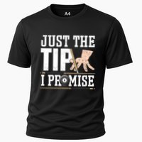 Just The Tip I Promise Billiard Pool Funny Billiard Gift Performance Shirt