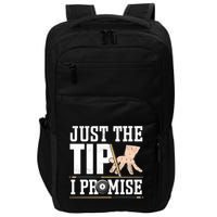 Just The Tip I Promise Billiard Pool Funny Billiard Gift Impact Tech Backpack