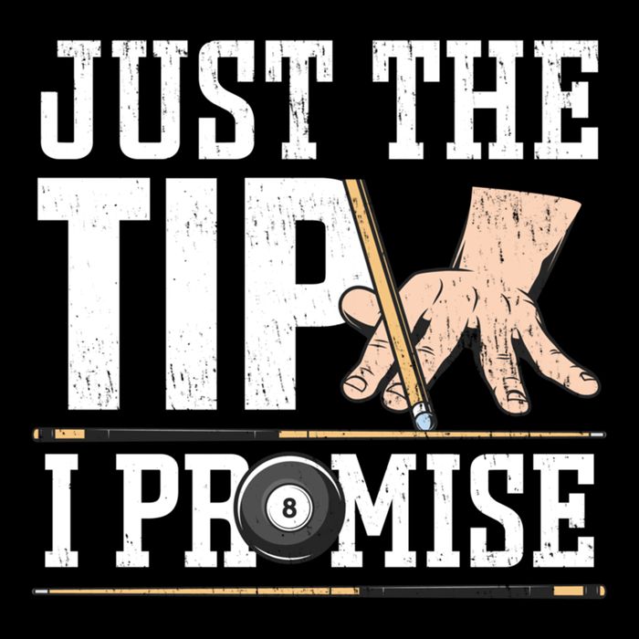 Just The Tip I Promise Billiard Pool Funny Billiard Gift Impact Tech Backpack