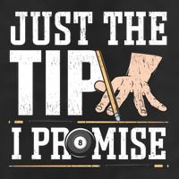 Just The Tip I Promise Billiard Pool Funny Billiard Gift Adult Drive Performance Visor
