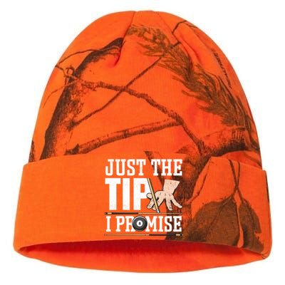 Just The Tip I Promise Billiard Pool Funny Billiard Gift Kati Licensed 12" Camo Beanie