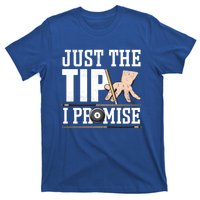 Just The Tip I Promise Billiard Pool Funny Billiard Gift T-Shirt