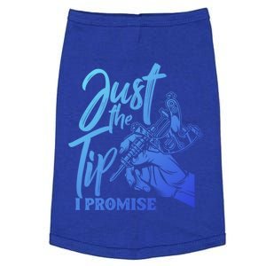 Just The Tip I Promise Funny Saying Tattoo Lover Gift Doggie Tank