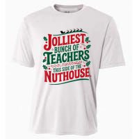 Jolliest Teacher This Side Of The Nuthouse Cooling Performance Crew T-Shirt