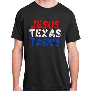 Jesus Texas Tacos Cute Texas Adult ChromaSoft Performance T-Shirt