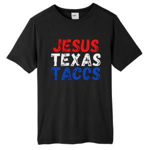 Jesus Texas Tacos Cute Texas Tall Fusion ChromaSoft Performance T-Shirt