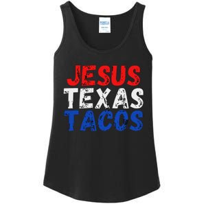 Jesus Texas Tacos Cute Texas Ladies Essential Tank