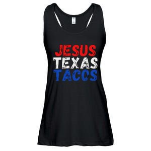 Jesus Texas Tacos Cute Texas Ladies Essential Flowy Tank