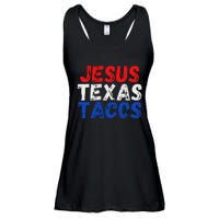 Jesus Texas Tacos Cute Texas Ladies Essential Flowy Tank