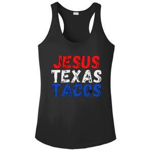 Jesus Texas Tacos Cute Texas Ladies PosiCharge Competitor Racerback Tank