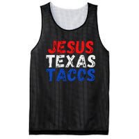 Jesus Texas Tacos Cute Texas Mesh Reversible Basketball Jersey Tank