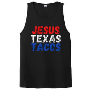 Jesus Texas Tacos Cute Texas PosiCharge Competitor Tank