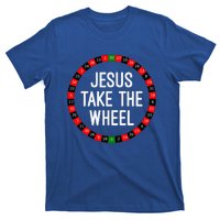 Jesus Take The Wheel Roulette Wheel Gambling T-Shirt