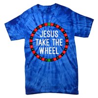 Jesus Take The Wheel Roulette Wheel Gambling Tie-Dye T-Shirt