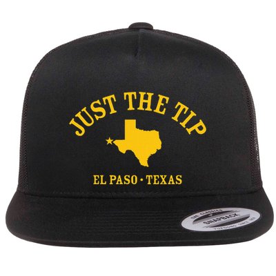 Just The Tip El Paso Tx Athletic Design With State Flat Bill Trucker Hat