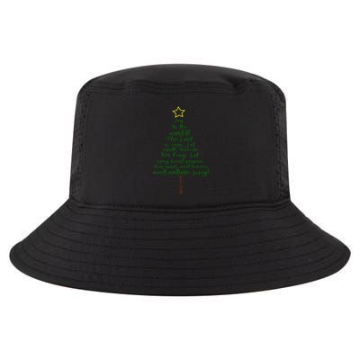 Joy To The World Christmas Tree Cool Comfort Performance Bucket Hat