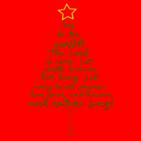 Joy To The World Christmas Tree 16 in Basic Backpack