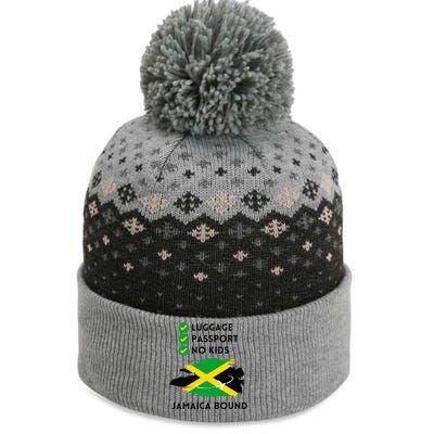 Jamaican Travel To Jamaica 2024 Summer Vacation Trip Women The Baniff Cuffed Pom Beanie