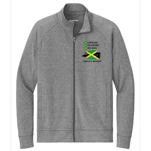 Jamaican Travel To Jamaica 2024 Summer Vacation Trip Women Stretch Full-Zip Cadet Jacket