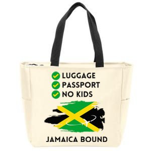 Jamaican Travel To Jamaica 2024 Summer Vacation Trip Women Zip Tote Bag