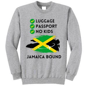 Jamaican Travel To Jamaica 2024 Summer Vacation Trip Women Tall Sweatshirt