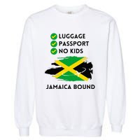 Jamaican Travel To Jamaica 2024 Summer Vacation Trip Women Garment-Dyed Sweatshirt