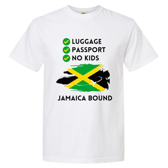 Jamaican Travel To Jamaica 2024 Summer Vacation Trip Women Garment-Dyed Heavyweight T-Shirt