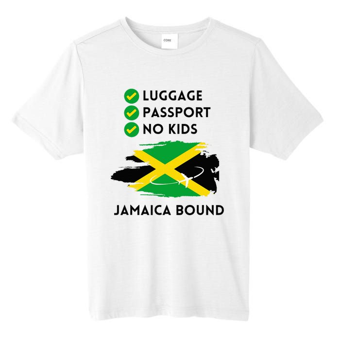 Jamaican Travel To Jamaica 2024 Summer Vacation Trip Women Tall Fusion ChromaSoft Performance T-Shirt