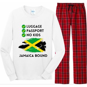 Jamaican Travel To Jamaica 2024 Summer Vacation Trip Women Long Sleeve Pajama Set