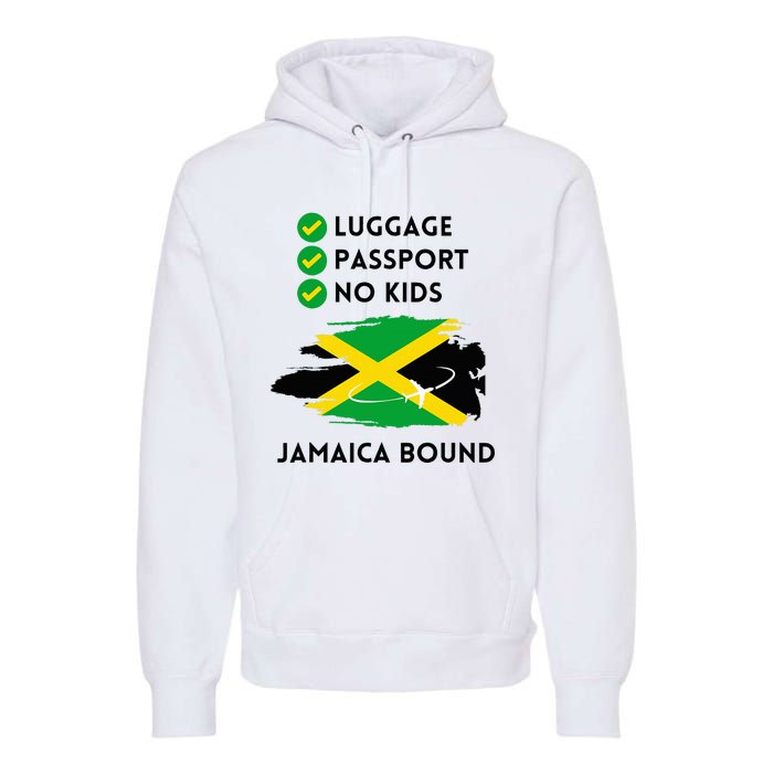 Jamaican Travel To Jamaica 2024 Summer Vacation Trip Women Premium Hoodie