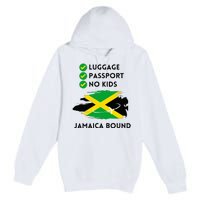 Jamaican Travel To Jamaica 2024 Summer Vacation Trip Women Premium Pullover Hoodie