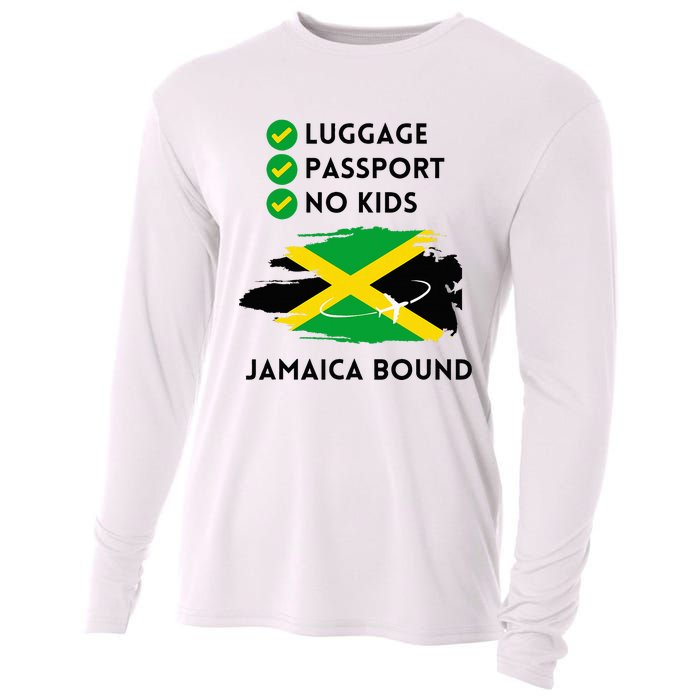 Jamaican Travel To Jamaica 2024 Summer Vacation Trip Women Cooling Performance Long Sleeve Crew