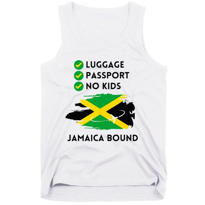 Jamaican Travel To Jamaica 2024 Summer Vacation Trip Women Tank Top