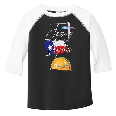 Jesus Texas Tacos Toddler Fine Jersey T-Shirt