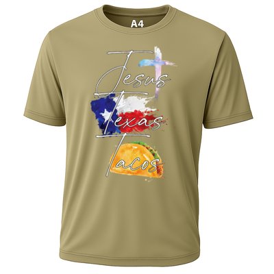 Jesus Texas Tacos Performance Shirt