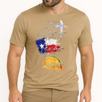Jesus Texas Tacos Cooling Performance Crew T-Shirt