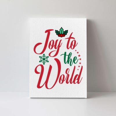 Joy To The World Christian Christmas Jesus Birth Gift Canvas